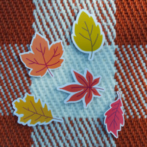 Fall Leaf Sticker Set