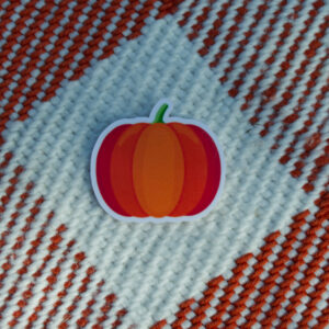 Pumpkin Vinyl Sticker