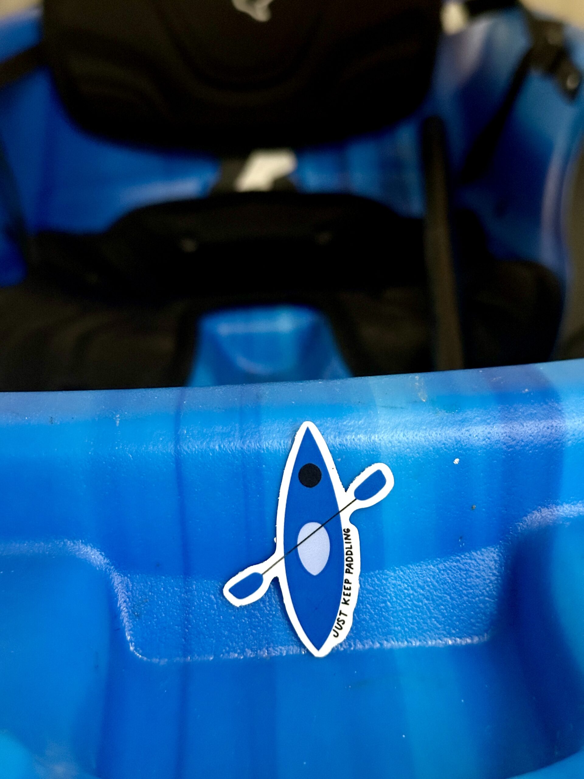 Keep Paddling Vinyl Sticker