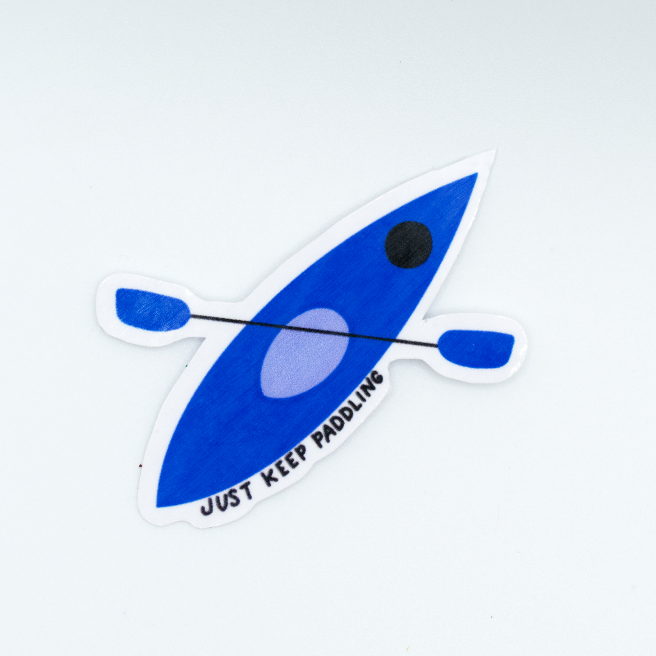 Keep Paddling Vinyl Sticker - Image 2