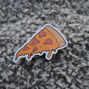 Pizza My Heart Vinyl Sticker
