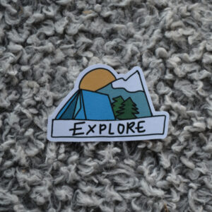 Explore Vinyl Sticker