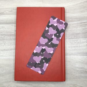 Purple Heart Laminated Bookmark