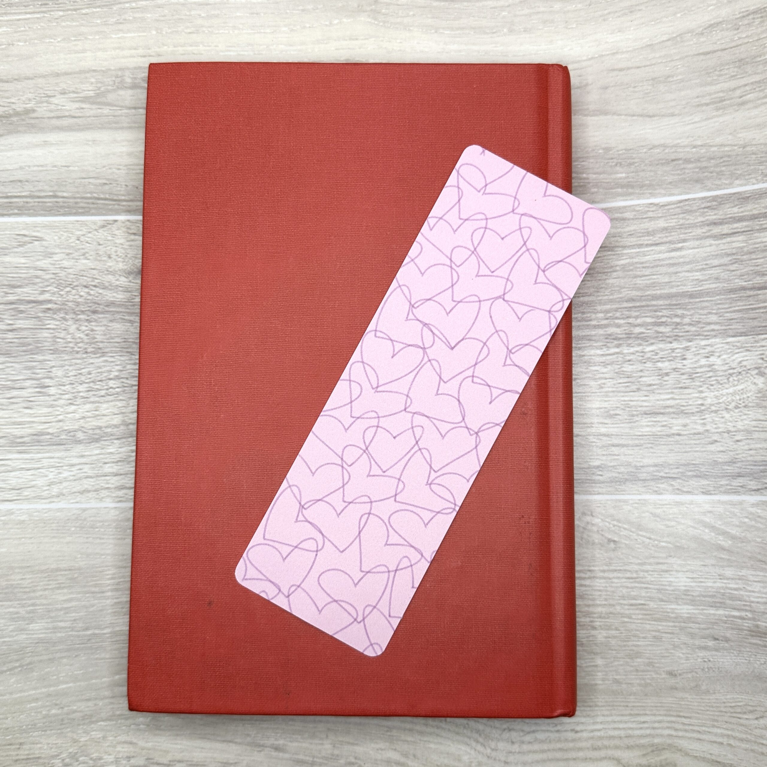 Light Heart Laminated Bookmark