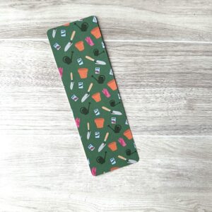 Spring Gardening Laminated Bookmark