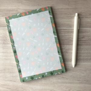 Spring Gardening Paper Pad 5 x 7