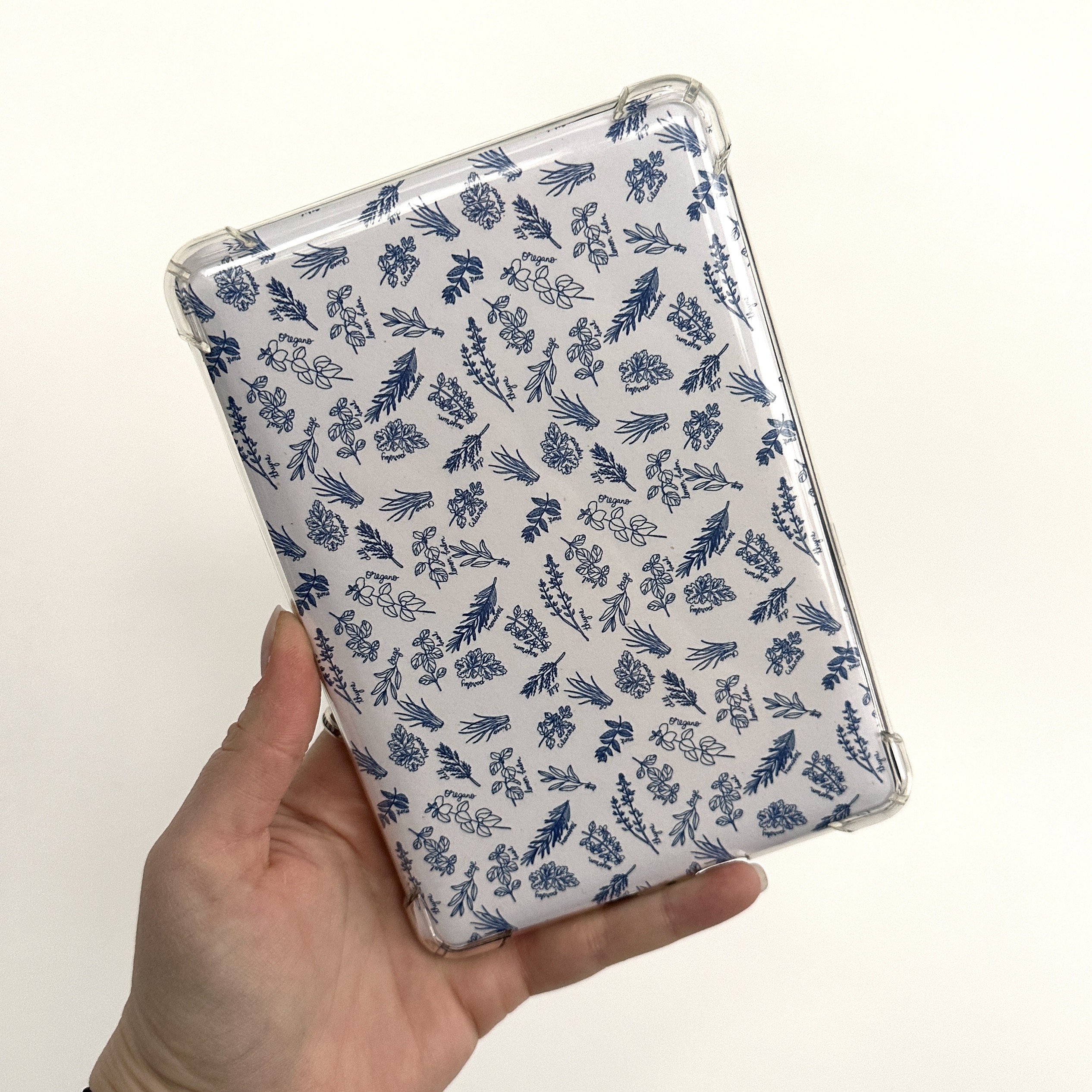 Kitchen Herb Pattern Kindle Case Insert - Image 2