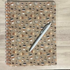 Coffee Break Wire-O Notebook