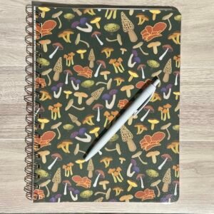 Mushroom Medley Wire-O Notebook