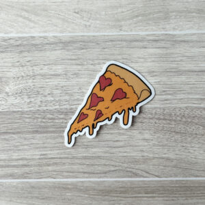 Pizza My Heart Vinyl Sticker