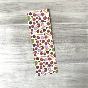 Vegetables Laminated Bookmark