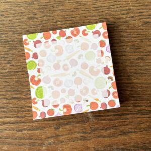 Veggie Sticky Notes