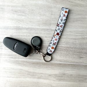 Spring Floral Wristlet