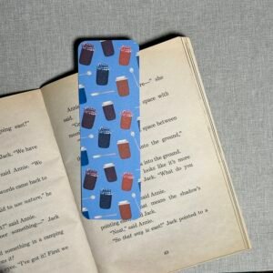 Jam Jars Laminated Bookmark
